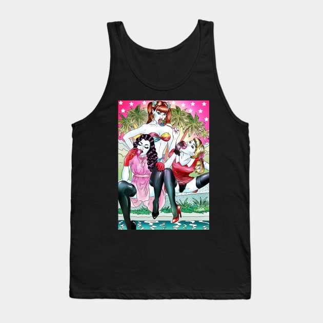 Blazing Summer Dream Tank Top by VeronicaLux